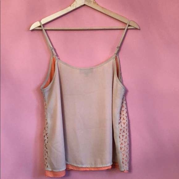 Pink and cream blouse - Picture 2 of 2